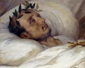 贺拉斯 贝内特 : Napoleon sur son lit de mort Horace Vernet